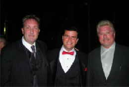Dr. B with Mathew King, President & Founder of Game-Show-America with IBEC Modeling & Talent Advisor Mr. Raymond La Pietra